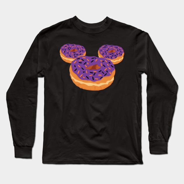 Halloween Donut Long Sleeve T-Shirt by TeeOurGuest